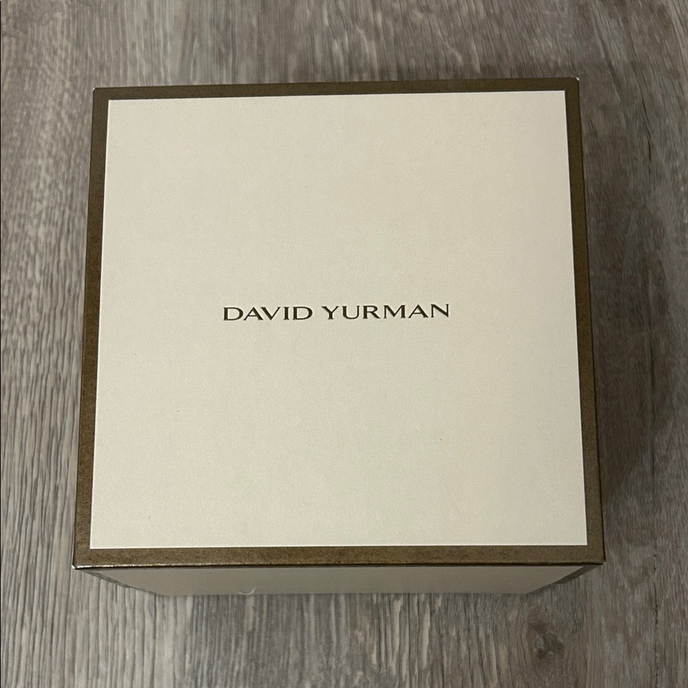 David Yurman Classic Cable Bracelet Sterling Silver with 18K Yellow Gold, 4mm